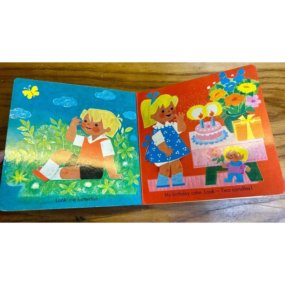 Brimax Books Hearing & Seeing Board 1-3‎ Years Vintage 1970s books